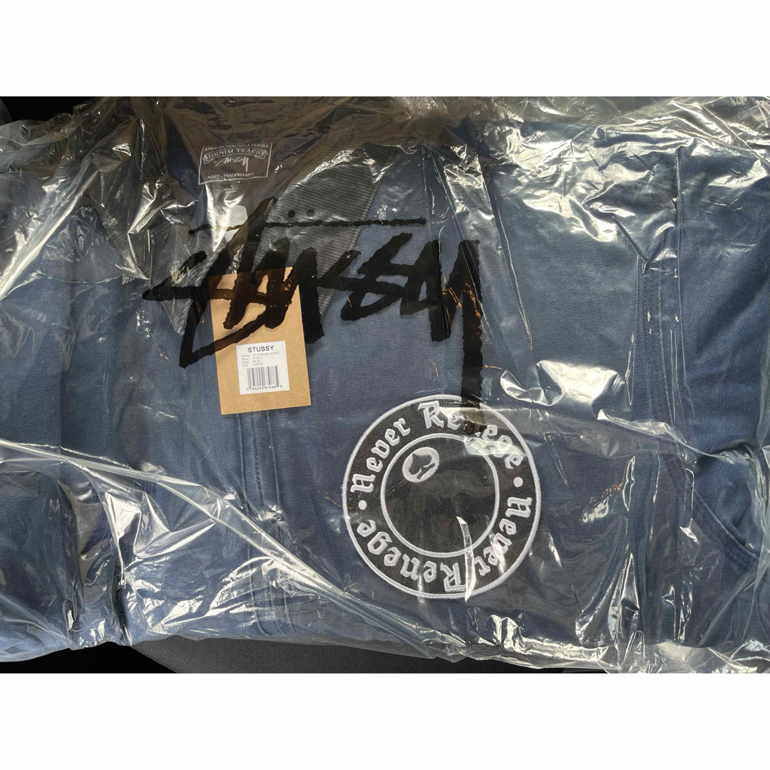 STUSSY - STUSSY & DENIM TEARS CANVAS JACKET Lサイズの通販 by STUSSY - STUSSY & DENIM TEARS CANVAS JACKET Lサイズの通販 by