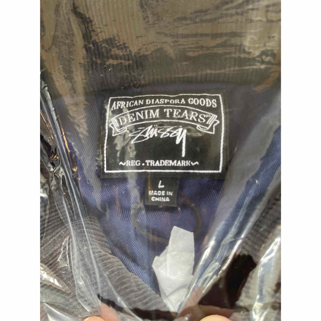 STUSSY - STUSSY & DENIM TEARS CANVAS JACKET Lサイズの通販 by STUSSY - STUSSY & DENIM TEARS CANVAS JACKET Lサイズの通販 by