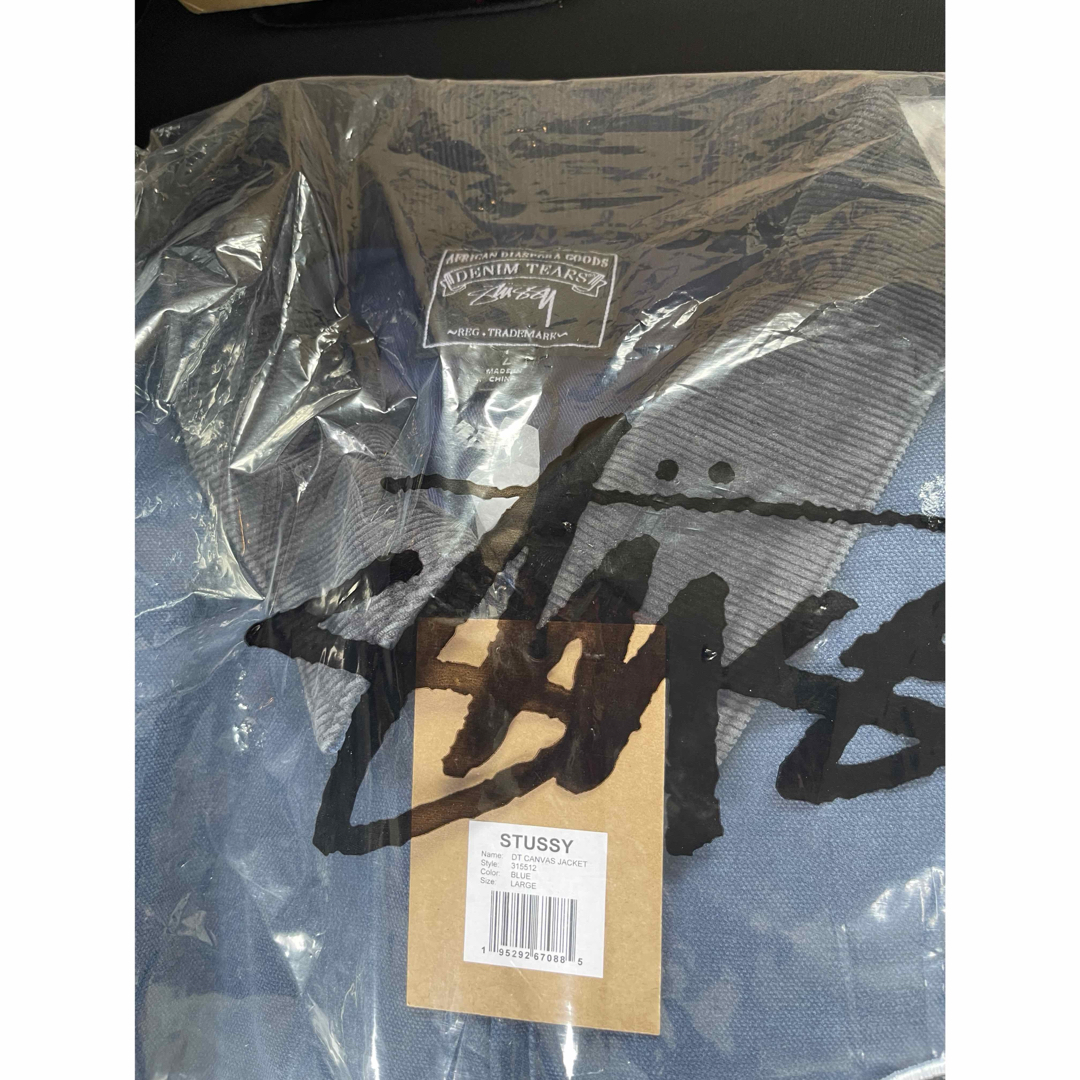 STUSSY - STUSSY & DENIM TEARS CANVAS JACKET Lサイズの通販 by STUSSY - STUSSY & DENIM TEARS CANVAS JACKET Lサイズの通販 by