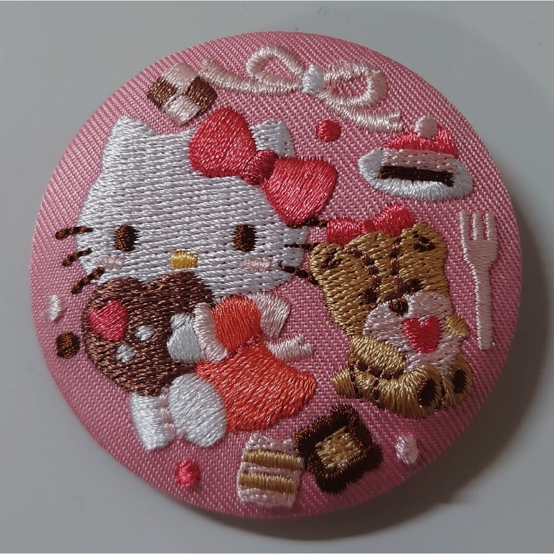 サンリオ - サンリオキャラクターズ 刺繍缶バッジビスケット3 サンリオ - サンリオキャラクターズ 刺繍缶バッジビスケット3