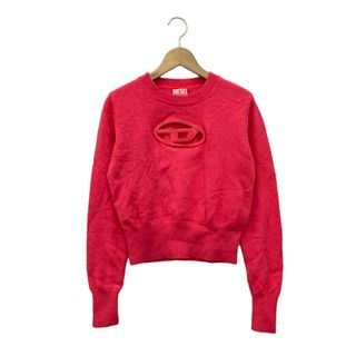 DIESEL - 未使用 DIESEL ディーゼル メタルロゴプレート ニット DIESEL - 未使用 DIESEL ディーゼル メタルロゴプレート ニット