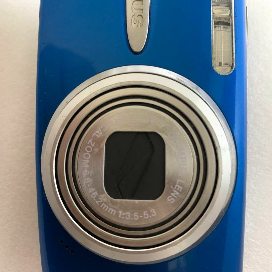 お歳暮 人気 オシャレ OLYMPUS - MR-µ1020 OLYMPUS製デジカメ µ-1020 (ロイヤルブルー デジタルカメラ