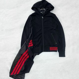 Y-3 - アディダス× Y-3 変形パーカー 異素材 ヨウジヤマモトY2K Y-3 - アディダス× Y-3 変形パーカー 異素材 ヨウジヤマモトY2K