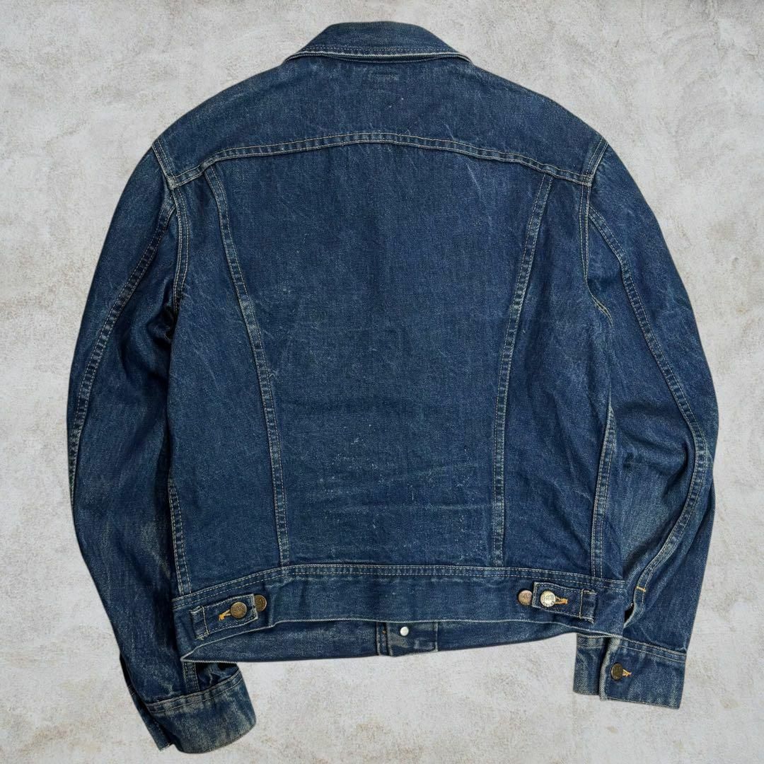 Lee - 【80s】Lee USA製 220-2647 デニムジャケット 40R 濃紺の Lee - 【80s】Lee USA製 220-2647 デニムジャケット 40R 濃紺の