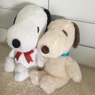 スヌーピー クリーム ぬいぐるみの通販 13点 | SNOOPYのエンタメ
