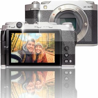 【特価セール】ガラスフィルム X-M5 専用 FUJIFILMカメラ対応 液晶保(その他)