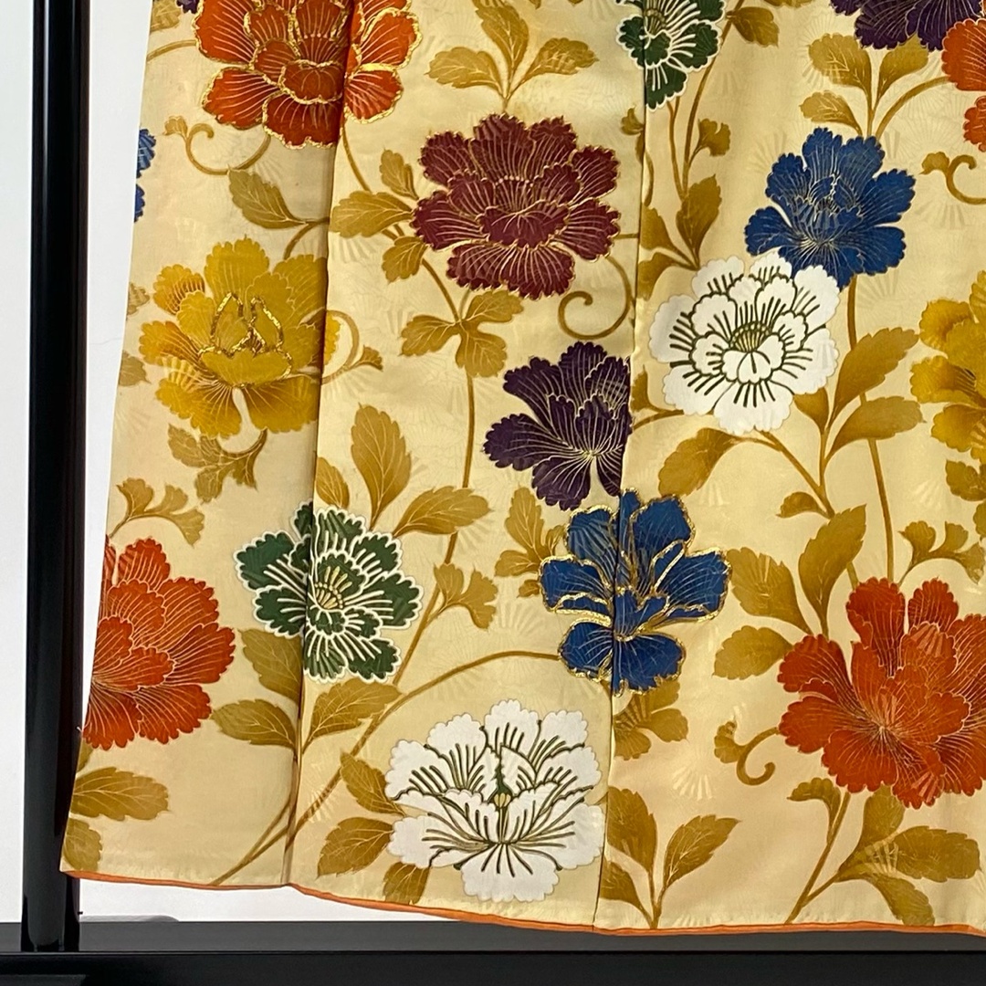 振袖 身丈154cm 裄丈63.5cm 正絹 秀品 【中古】の通販 by 振袖 身丈154cm 裄丈63.5cm 正絹 秀品 【中古】の通販 by