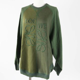ロエベ LOEWE アナグラムロゴクロップドスウェットシャツ サイズ