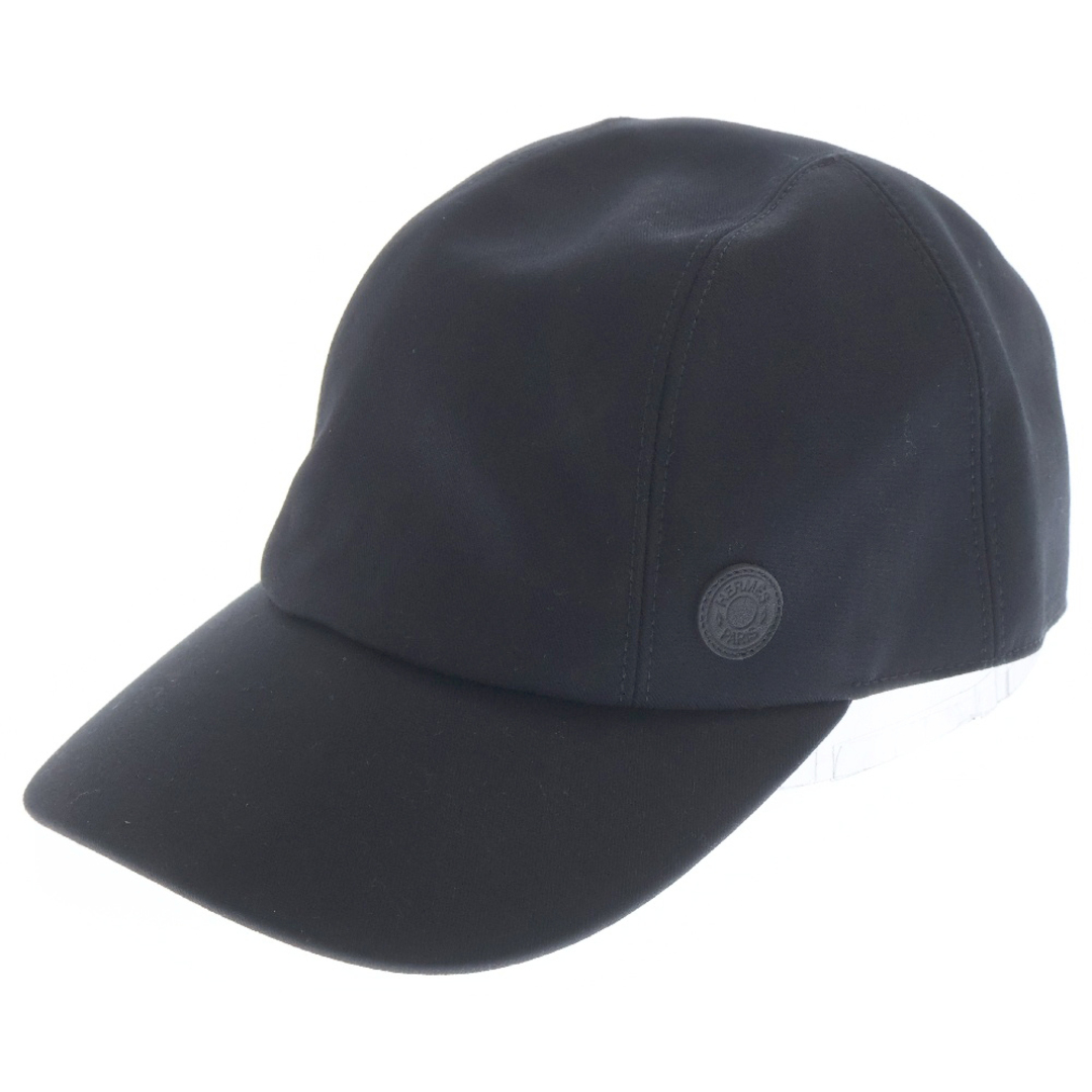 HERMES - HERMES エルメス Miles Robot Cap レザーパッチ HERMES - HERMES エルメス Miles Robot Cap レザーパッチ