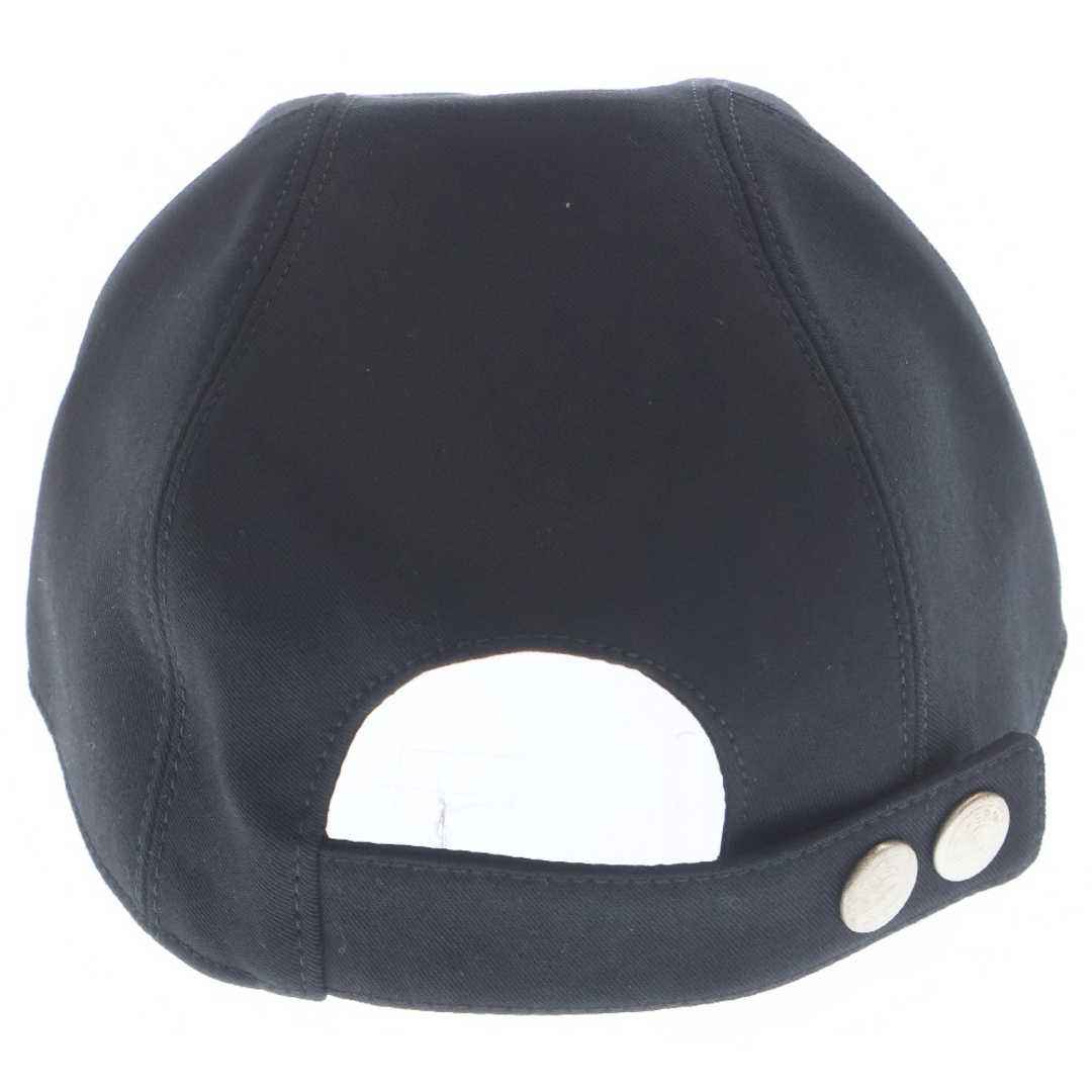 HERMES - HERMES エルメス Miles Robot Cap レザーパッチ HERMES - HERMES エルメス Miles Robot Cap レザーパッチ