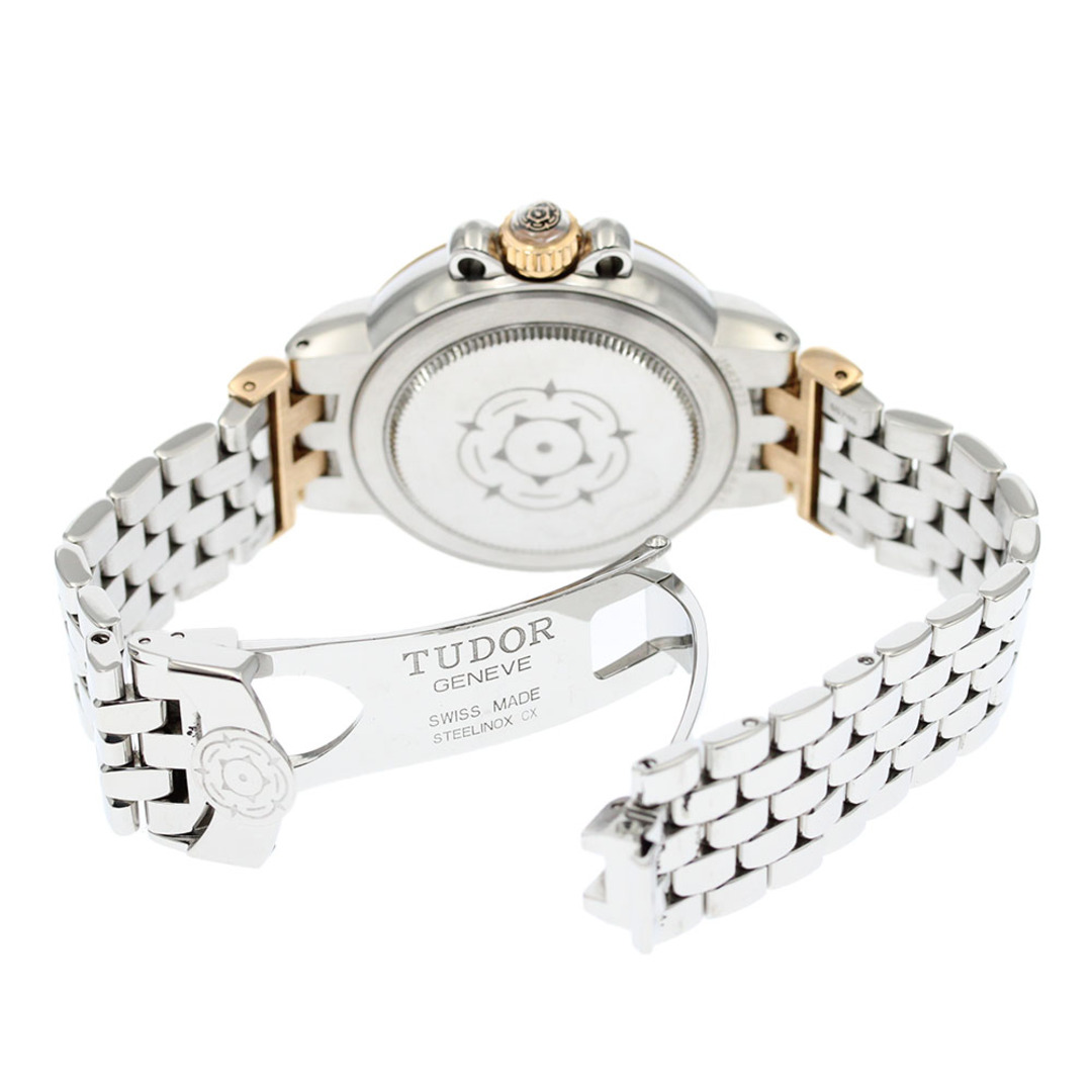 Tudor(チュードル)のチュードル TUDOR 35401 クレア ドゥ ローズ デイト 自動巻き レディース 保証書付き_869042 レディースのファッション小物(腕時計)の商品写真