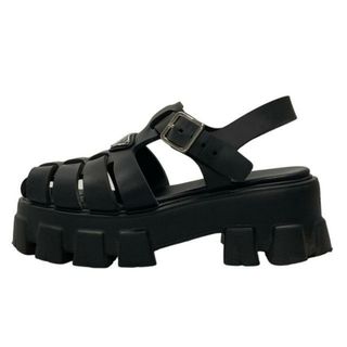 PRADA - PRADA(プラダ) サンダル 35 レディース モノリス PRADA - PRADA(プラダ) サンダル 35 レディース モノリス