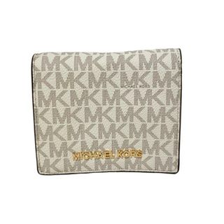 MICHAEL KORS - 極美品 希少 マイケルコース 二つ折り財布 MK MICHAEL KORS - 極美品 希少 マイケルコース 二つ折り財布 MK