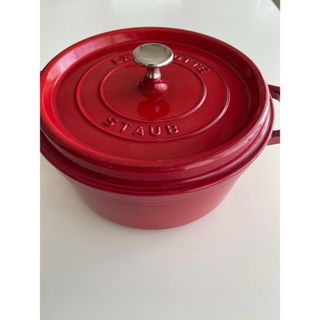 STAUB - ストウブ ピコ ココットラウンド18 シナモンの通販 by STAUB - ストウブ ピコ ココットラウンド18 シナモンの通販 by