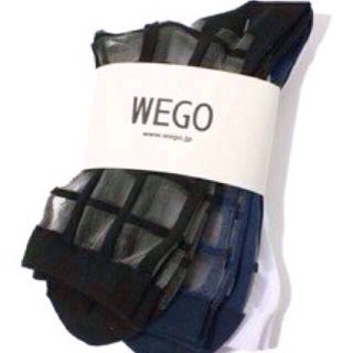 ウィゴー(WEGO)のWEGO☆3Pシースルーソックス(ソックス)