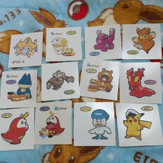 ポケモン(ポケモン)の【7月限定値下げ】ポケモンパンシール12枚(その他)