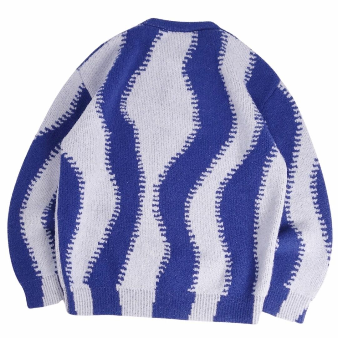 LOEWE - 美品 ロエベ LOEWE ニット セーター Wave Jumper 総柄 LOEWE - 美品 ロエベ LOEWE ニット セーター Wave Jumper 総柄