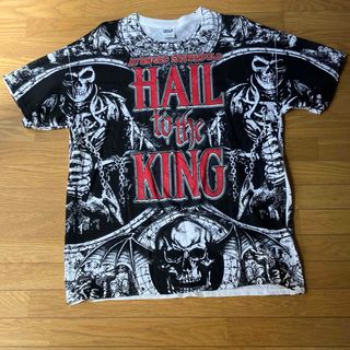 アンビル(Anvil)のAVENGED SEVENFOLD 総柄Tシャツ Lサイズ(ミュージシャン)