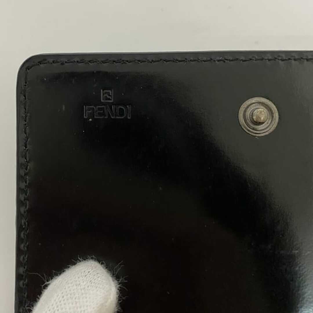 FENDI - フェンディ カードケース ec-22688 ブラック マイクロ FENDI - フェンディ カードケース ec-22688 ブラック マイクロ