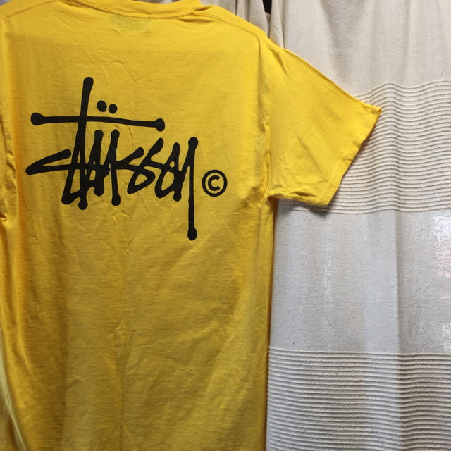 stussy Tシャツ イエロー