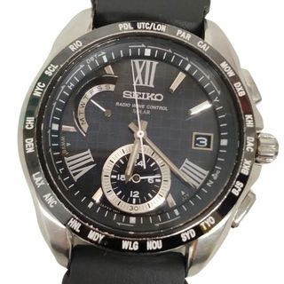 セイコー(SEIKO)のSEIKO セイコー 8B54-0AE0 ブライツ ソーラー電波 メンズ 腕時計 正規品 / C450(腕時計(アナログ))