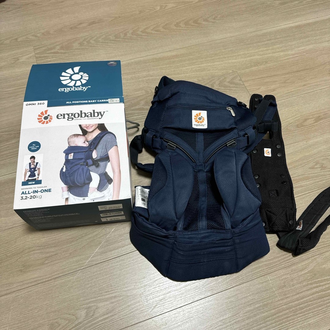Ergobaby(エルゴベビー)のエルゴ抱っこ紐 キッズ/ベビー/マタニティの外出/移動用品(抱っこひも/おんぶひも)の商品写真
