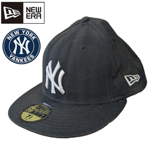 ニューエラ(NEW ERA)のNEW ERA ブラック NY ヤンキース キャップ  59FIFTY(キャップ)