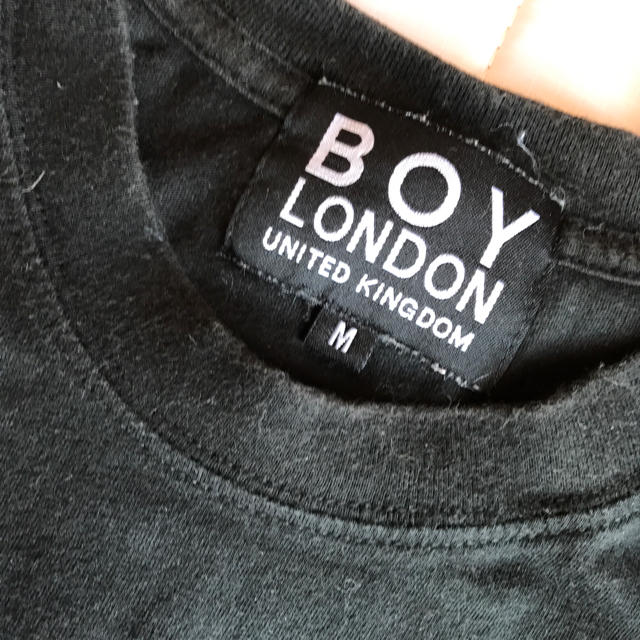 Boy London(ボーイロンドン)のBOYLONDON 黒Tシャツ レディースのトップス(Tシャツ(半袖/袖なし))の商品写真