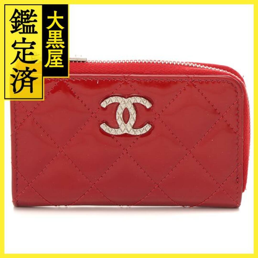 CHANEL - シャネル ブリリアント マトラッセ キーリング付きコインケース 【460】