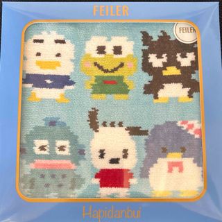 FEILER - フェイラー ハンカチ 紀ノ国屋コラボ ブルー&レッド2 FEILER - フェイラー ハンカチ 紀ノ国屋コラボ ブルー&レッド2
