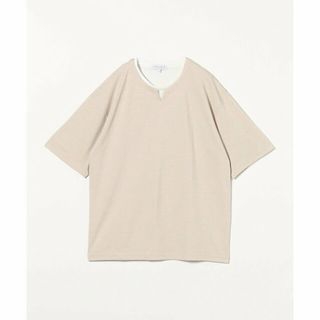 アデイインザライフ(a day in the life)の【NATURAL】メランジ フェイクレイヤード キーネックカットソー<A DAY IN THE LIFE>(その他)