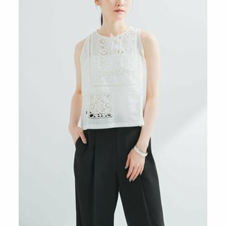 アーバンリサーチ(URBAN RESEARCH)の【OFF】パッチワークレーストップス(ベスト/ジレ)