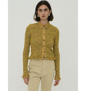CLANE - CLANE MIX MESH GATHER SHIRTの通販|ラクマ CLANE - CLANE MIX MESH GATHER SHIRTの通販|ラクマ