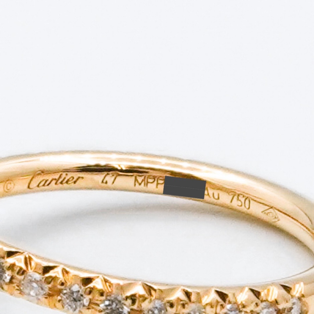 Cartier - 【保証書付】カルティエ ジュストアンクル リング 7号 Cartier - 【保証書付】カルティエ ジュストアンクル リング 7号