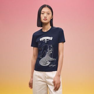 HERMES - エルメス HERMES トップス Tシャツ シェーヌダンクル HERMES - エルメス HERMES トップス Tシャツ シェーヌダンクル