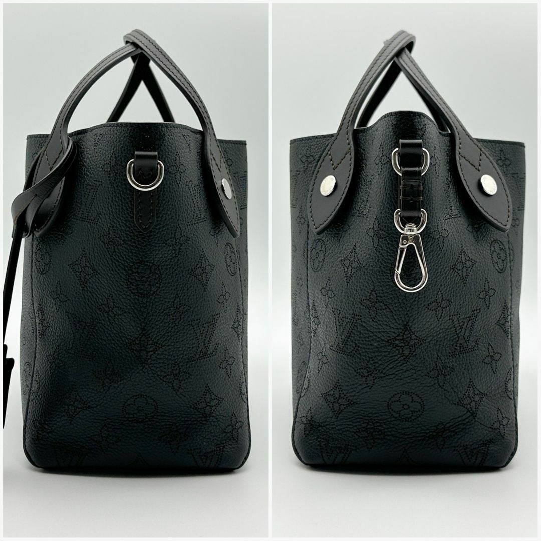 LOUIS VUITTON - 【極美品】ルイヴィトン マヒナ ヒナ PM 黒 LOUIS VUITTON - 【極美品】ルイヴィトン マヒナ ヒナ PM 黒