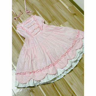 Angelic Pretty - Toy's Donut Diner JSK サンバイザー 濃い Angelic Pretty - Toy's Donut Diner JSK サンバイザー 濃い