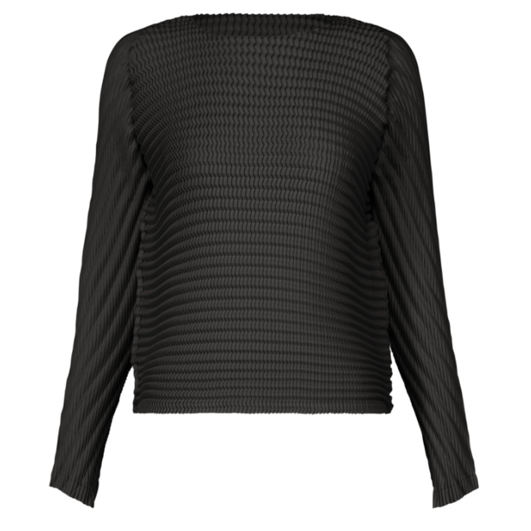 ISSEY MIYAKE - ISSEY MIYAKE WOOLY LIKE PLEATS トップス