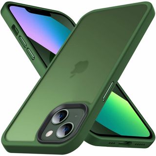 Anqrp iPhone 13 mini 用 ケース 半透明 米軍MIL規格 耐(その他)