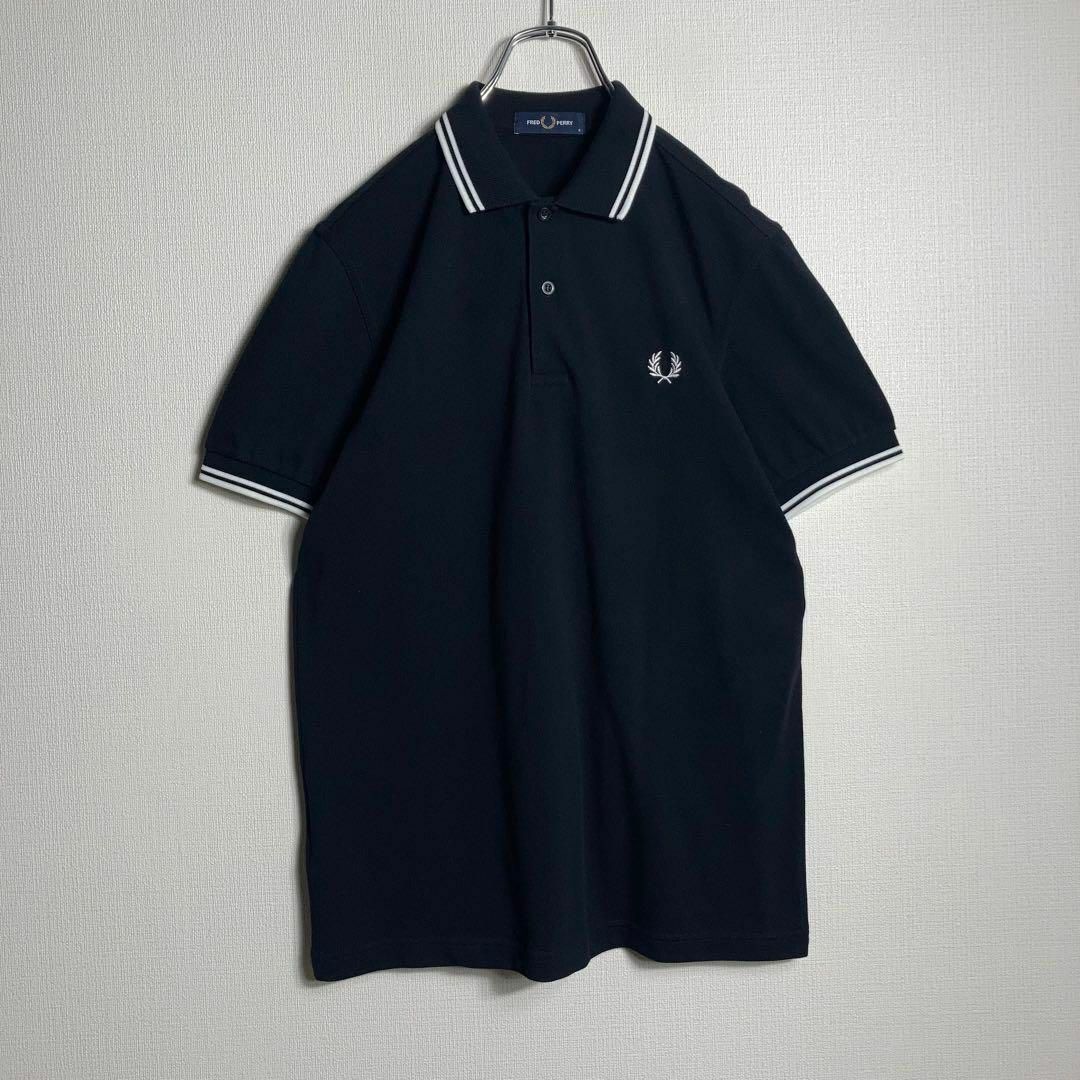 FRED PERRY - 【極美品】FRED PERRY ポロシャツ 刺繍ロゴ 人気 FRED PERRY - 【極美品】FRED PERRY ポロシャツ 刺繍ロゴ 人気
