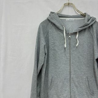 美品✨ a.v.v standard パーカー グレー ジップ付き 大きめ 無地(パーカー)