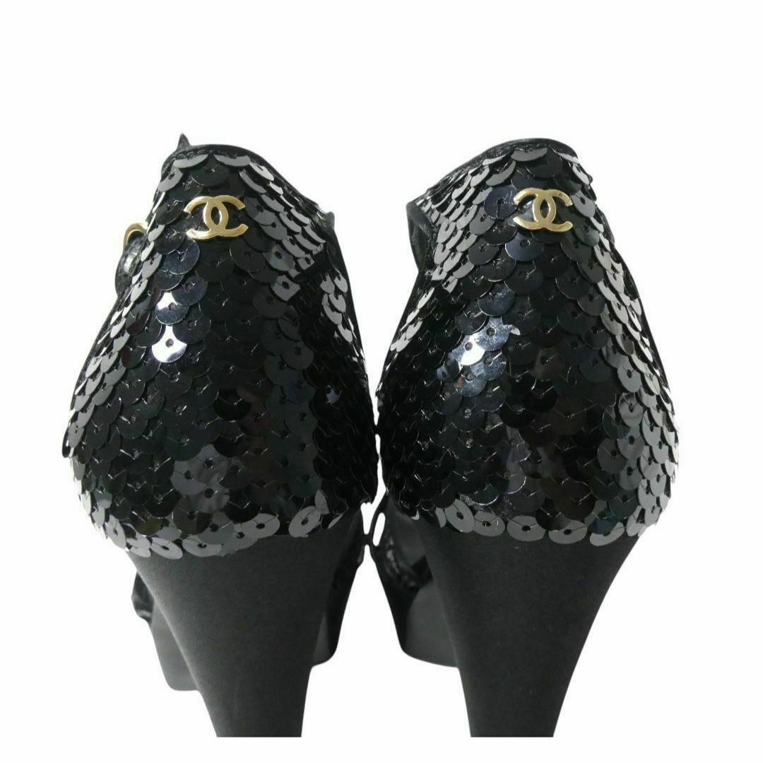 CHANEL - 美品 訳アリ CHANEL ココマーク スパンコール CHANEL - 美品 訳アリ CHANEL ココマーク スパンコール