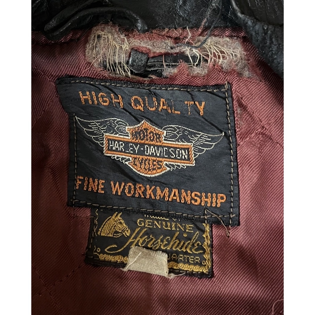 Harley Davidson - 50s HARLEYDAVIDSON CYCLECHAMPライダース Harley Davidson - 50s HARLEYDAVIDSON CYCLECHAMPライダース