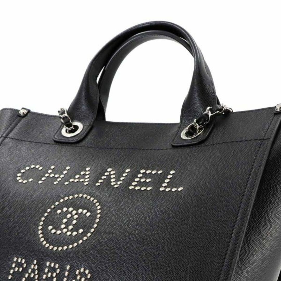 CHANEL - 新品同様 シャネル CHANEL ドーヴィル 2way チェーン CHANEL - 新品同様 シャネル CHANEL ドーヴィル 2way チェーン