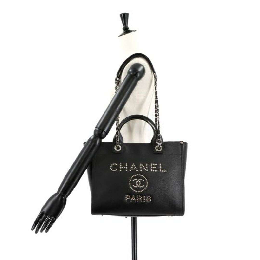 CHANEL - 新品同様 シャネル CHANEL ドーヴィル 2way チェーン CHANEL - 新品同様 シャネル CHANEL ドーヴィル 2way チェーン