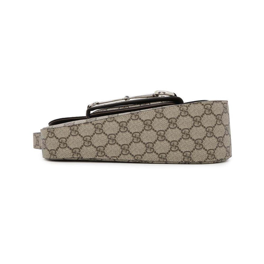 GUCCI - グッチ ショルダーバッグ ホースビット 1955 GG GUCCI - グッチ ショルダーバッグ ホースビット 1955 GG