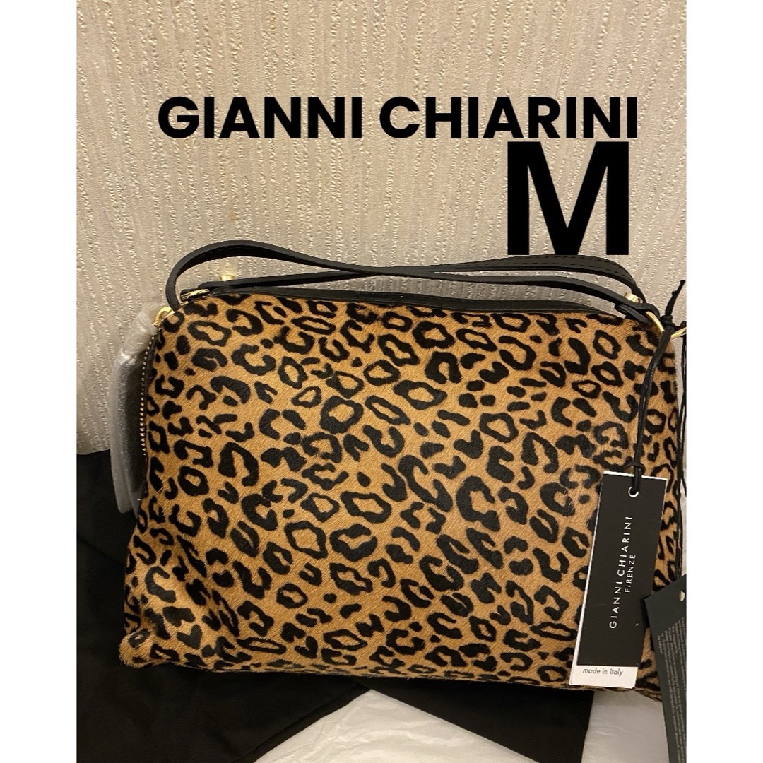 GIANNI CHIARINI - ジャンニキアリーニ GIANNI CHIARINI  レオパード　バッグ