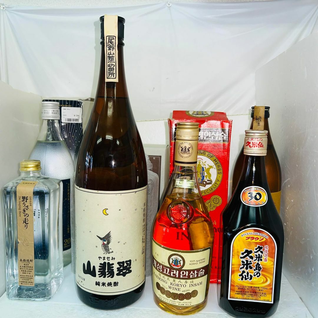 未開栓☆焼酎☆8本セット☆野うさぎの走り 3本☆中々☆久米仙 未開栓☆焼酎☆8本セット☆野うさぎの走り 3本☆中々☆久米仙