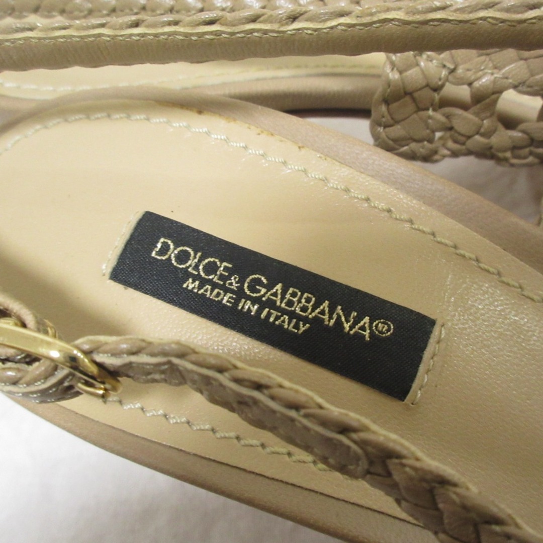 DOLCE&GABBANA - 美品 DOLCE&GABBANA ドルチェ&ガッパーナ DOLCE&GABBANA - 美品 DOLCE&GABBANA ドルチェ&ガッパーナ