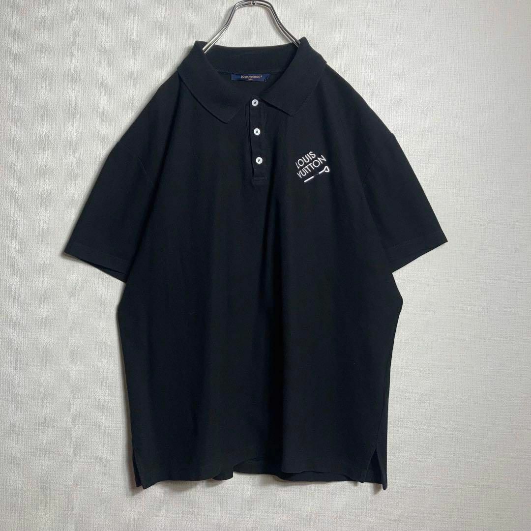 LOUIS VUITTON - 【大きめ2XLサイズ】Louis Vuitton ポロシャツ LOUIS VUITTON - 【大きめ2XLサイズ】Louis Vuitton ポロシャツ